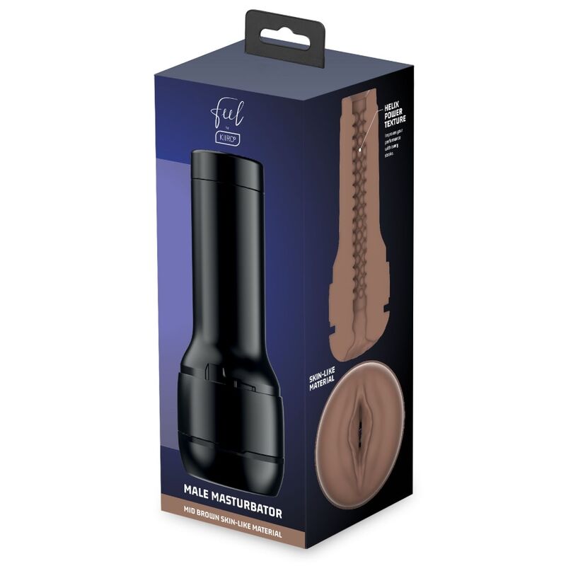 KIIROO - FEEL STROKER MASTURBADOR ESTIMULADOR - MARRÓN