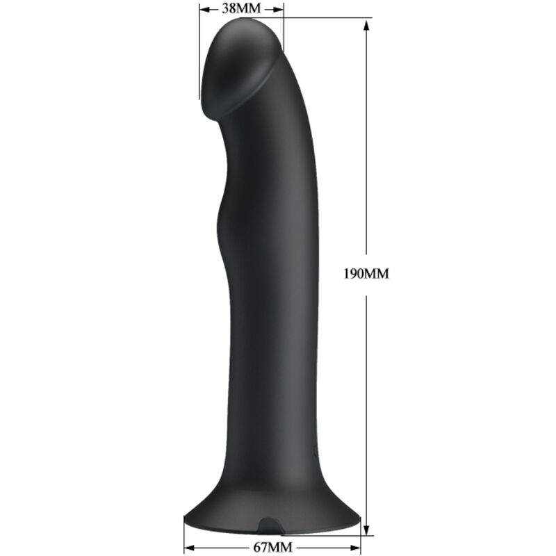PRETTY LOVE - MURRAY VIBRADOR Y ONDAS ESTIMULADORAS DE CLÍTORIS NEGRO