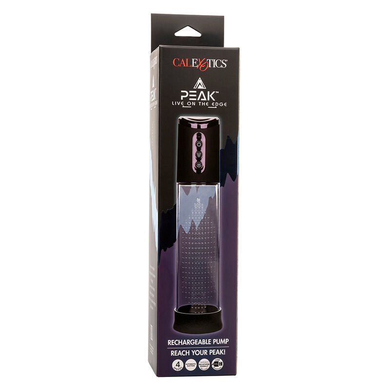 CALEXOTICS - PEAK BOMBA ONDAS ESTIMULADORASA 4 VELOCIDADES NEGRO