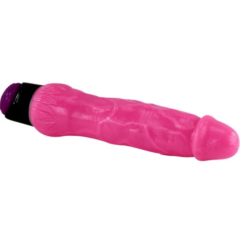 BAILE - COLORFUL SEX VIBRADOR REALÍSTICO ROSA 24 CM