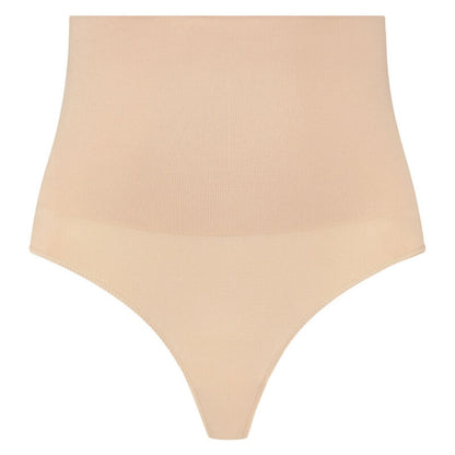 BYE-BRA - FAJA SIN COSTURAS ESTILO TANGA BEIGE TALLA XXL