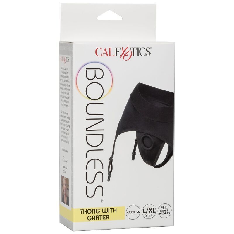 CALEXOTICS - BOUNDLESS ARNÉS TANGA CON LIGUERO S/M