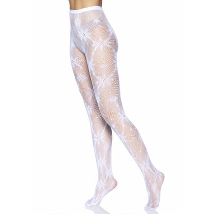 LEG AVENUE - MEDIAS COPOS DE NIEVE TALLA ÚNICA