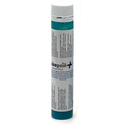 500 COSMETICS - SIZEGAIN PLUS INSTANT SHOT VIGORIZANTE MASCULINO 5 UNIDADES (FECHA DE CADUCIDAD PRÓXIMA)