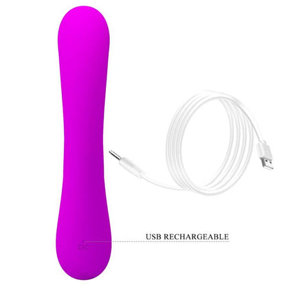 PRETTY LOVE - SINCERE VIBRADOR Y SUCCIONADOR DE CLÍTORIS SILICONA MORADO