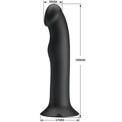 PRETTY LOVE - MURRAY VIBRADOR Y ONDAS ESTIMULADORAS DE CLÍTORIS NEGRO
