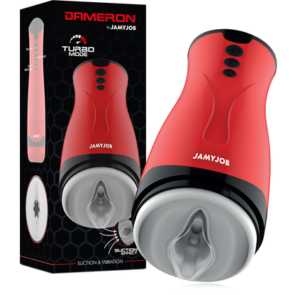 JAMYJOB - DAMERON MASTURBADOR DE ONDAS ESTIMULADORAS Y VIBRACIÓN
