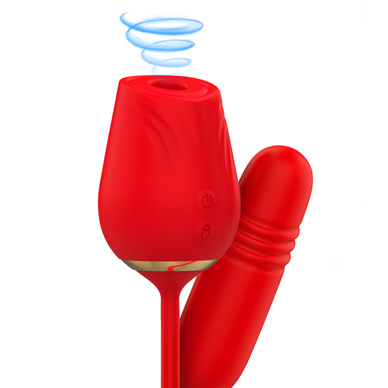 MIA - AMALFI DOBLE PLEASURE SUCCIONADOR + UP AND DOWN