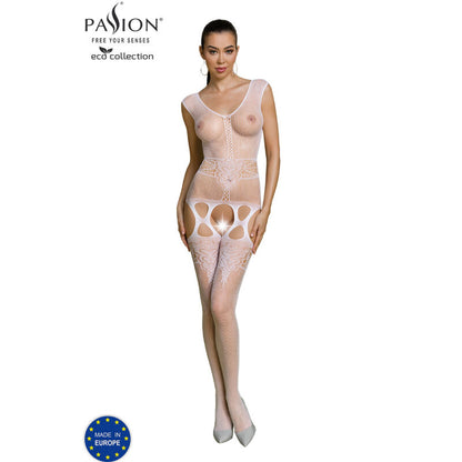 PASSION - ECO COLLECTION BODYSTOCKING ECO BS014 ROJO