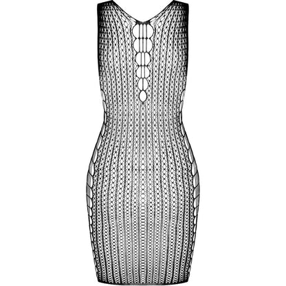 PASSION - BS097 BODYSTOCKING NEGRO TALLA ÚNICA