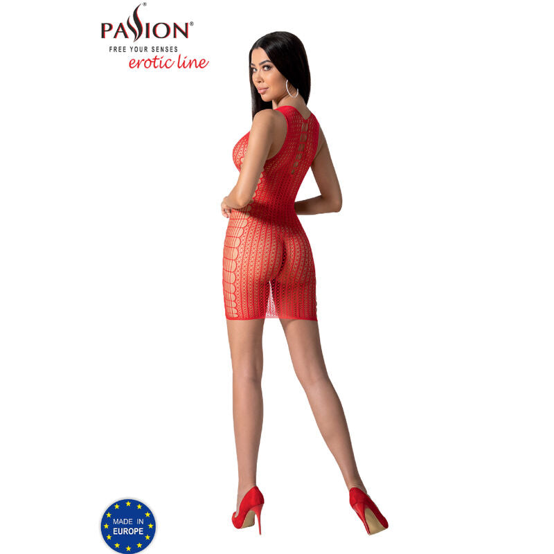 PASSION - BS097 BODYSTOCKING NEGRO TALLA ÚNICA