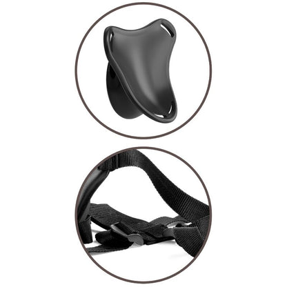 KING COCK - ÉLITE ARNÉS AJUSTABLE PARA PRINCIPIANTES CON DILDO 15.2 CM