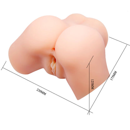 CRAZY BULL - VAGINA Y ANO REALÍSTICOS VIBRADOR SAMANTHA