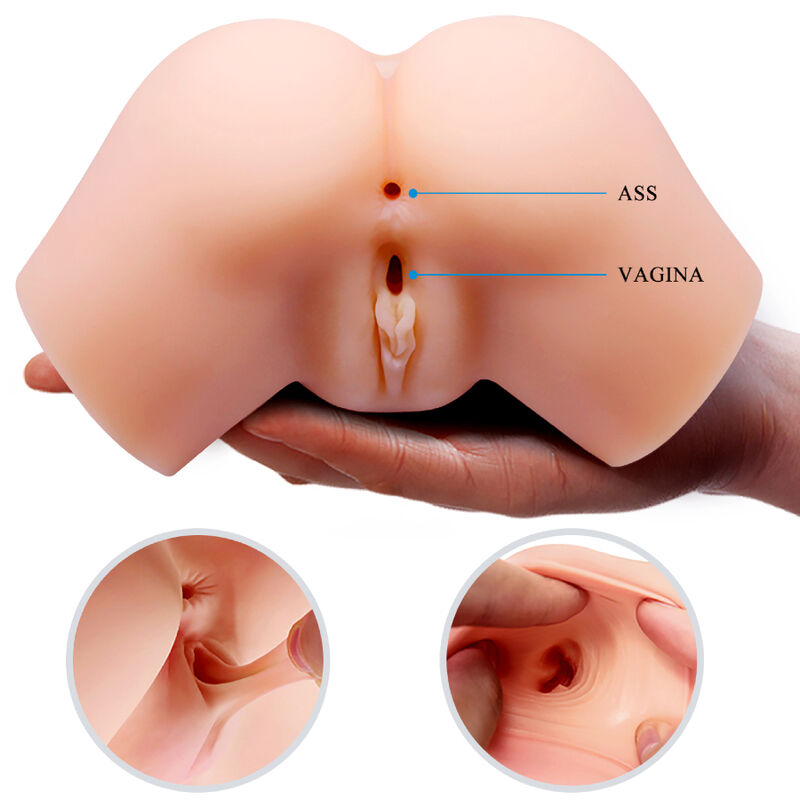 CRAZY BULL - VAGINA Y ANO REALÍSTICOS VIBRADOR SAMANTHA