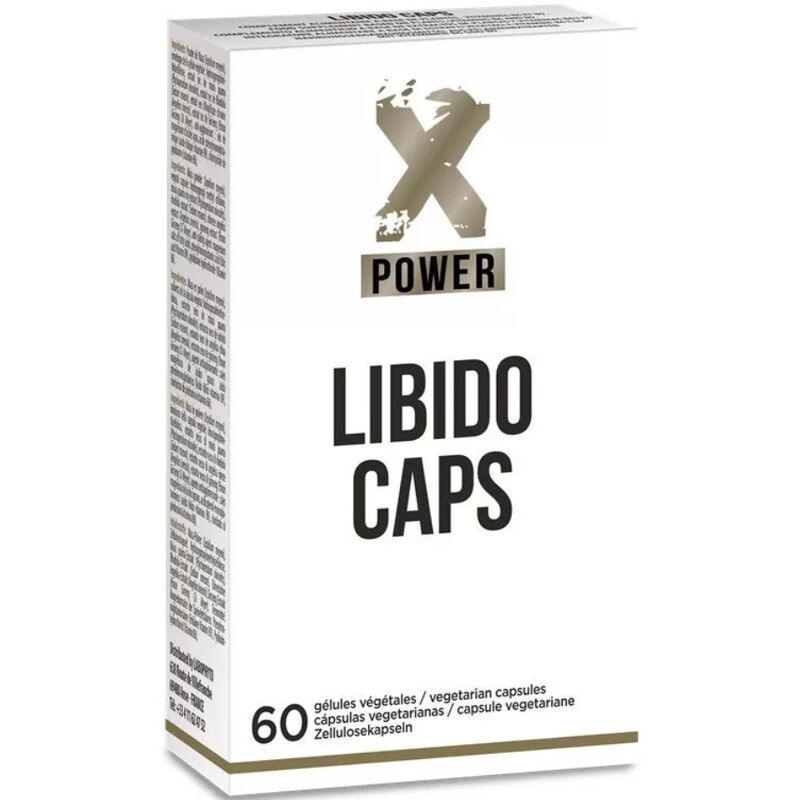 XPOWER - LIBIDO CAPS COMPLEMENTO AUMENTO LÍBIDO Y PLACER 60 UNIDADES