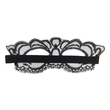 QUEEN LINGERIE - ANTIFAZ DE ENCAJE FINO NEGRO