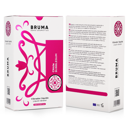 BRUMA - VIBRADOR LÍQUIDO CHICLE