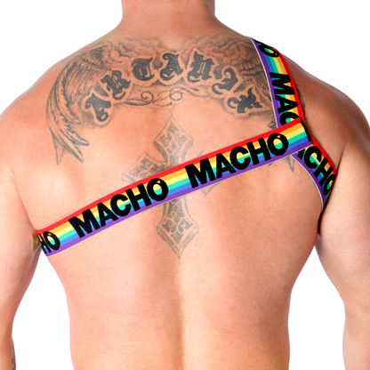 MACHO - ARNÉS ROMANO PRIDE L/XL