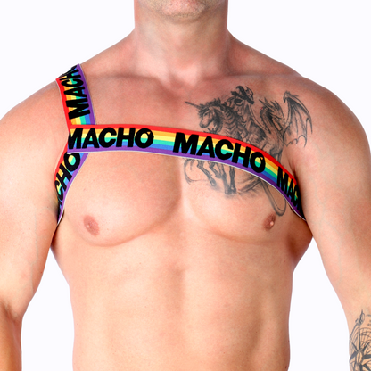 MACHO - ARNÉS ROMANO PRIDE L/XL
