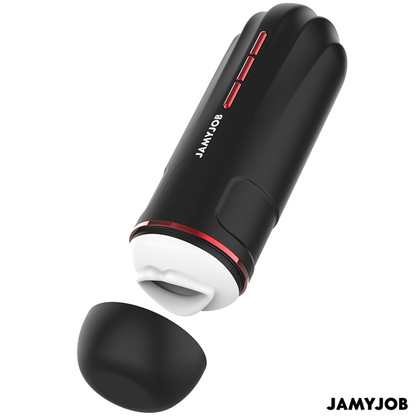 JAMYJOB - MEGABITE MASTURBADOR BOCA AUTOMÁTICO 5 MODOS SUCCIONADOR Y VIBRACIÓN