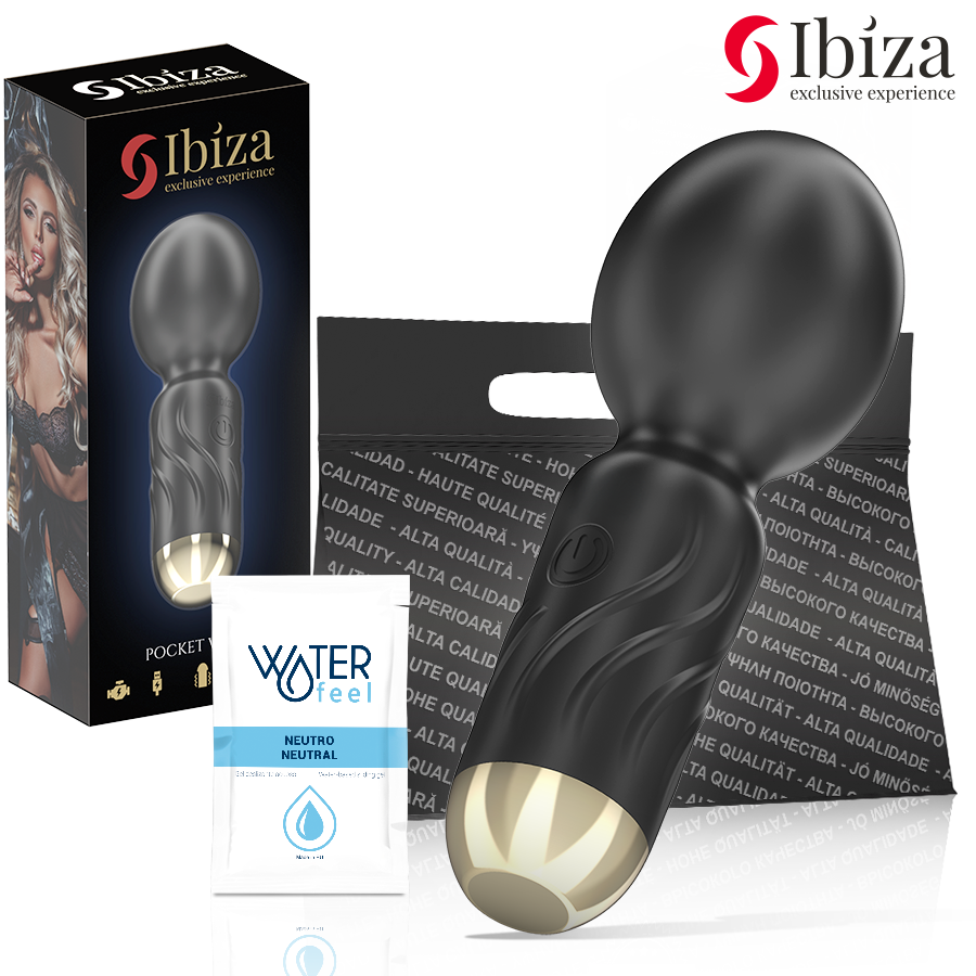 IBIZA - VIBRADOR MASAJEADOR WAND DE BOLSILLO