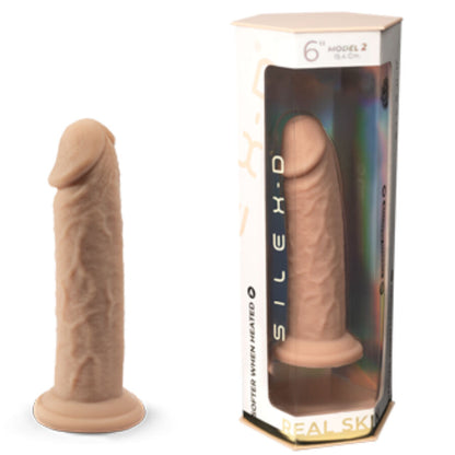 SILEXD - PENE REALÍSTICO MODELO 2 SILICONA TERMOREACTIVO 15.4 CM