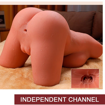 XISE - MIAH LADY BOY TORSO FEMENINO CON DILDO CON VIBRACIÓN Y THRUSTING 55 CM