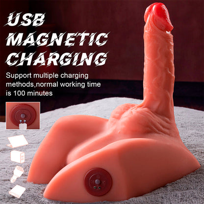 XISE - MICHAEL MASTURBADOR DILDO Y ANO REALÍSTICO CON THRUSTING 15 CM