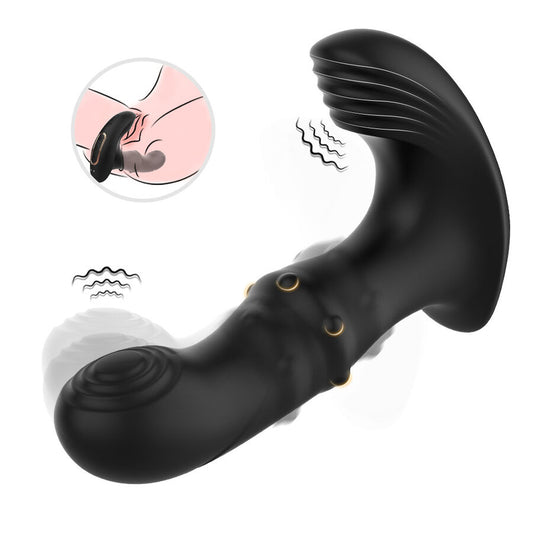 ARMONY - VIBRADOR ANAL PRÓSTATA CONTROL REMOTO NEGRO