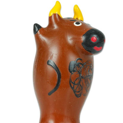 CONDOMERIE - PRESERVATIVO DECORATIVO PINTADO A MANO TORO MODELO 1