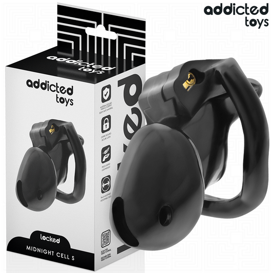 ADDICTED TOYS LOCKED - MINDNIGHT CELL JAULA PARA PENE TALLA S 4.8 CM