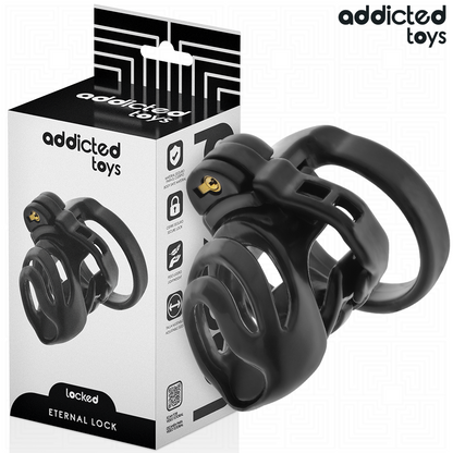 ADDICTED TOYS LOCKED - ETERNAL LOCK JAULA PARA PENE 9 CM