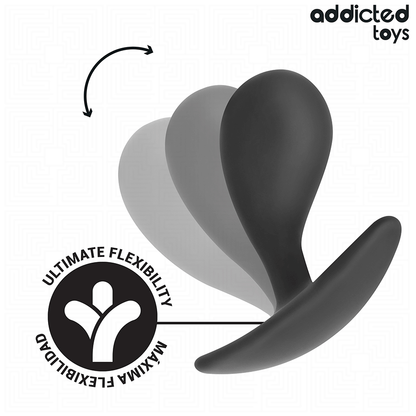 ADDICTED TOYS - SET DE 3 PLUG ANAL SILICONA MODELO 3