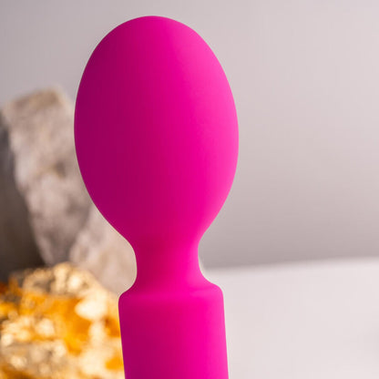 ROCKS- OFF - ORIEL VIBRADOR WAND FLEXIBLE FUCSIA