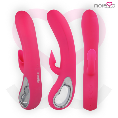 MORESSA - DUSTIN SUCCIONADOR CLITORIAL Y POTENTE VIBRACIÓN PREMIUM SILICONE RECARGABLE