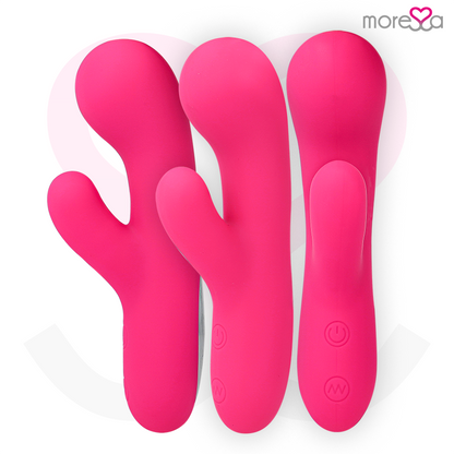 MORESSA - JERRY CLIP VIBRADOR PUNTO G Y CLITORIS PREMIUM SILICONE RECARGABLE