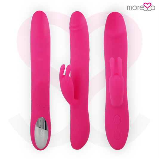 MORESSA - MOLLY IMPULSOR UP&DOWN Y POTENTE VIBRACIÓN PREMIUM SILICONE RECARGABLE