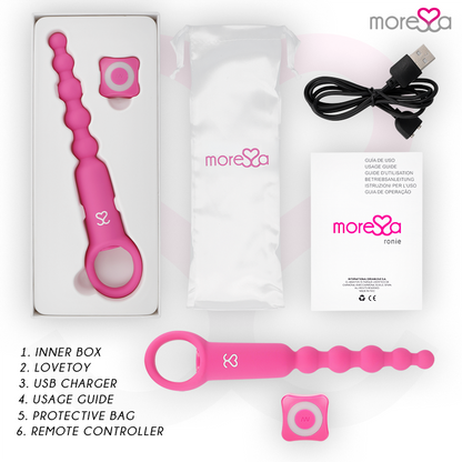 MORESSA - RONIE POTENTE ROSARIO ANAL CONTROL REMOTO  ROSA