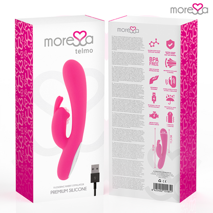 MORESSA - TELMO TICKLING CLITORIAL PREMIUM SILICONE RECARGABLE