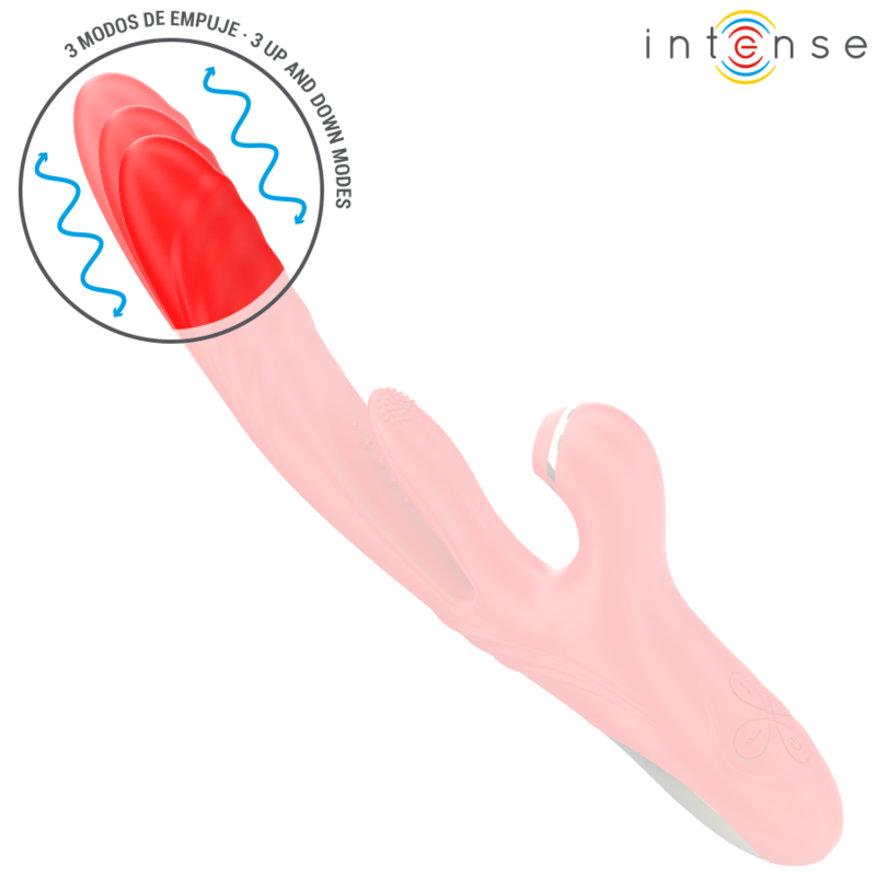 INTENSE - KAROL VIBRADOR MULTIFUNCIÓN EMPUJE &  SUCCION & ESTIMULACIÓN