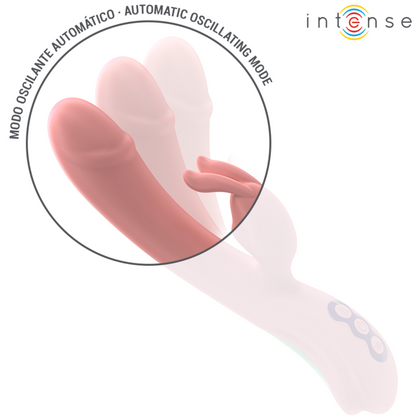 INTENSE - RACHEL VIBRADOR RABBIT 5 VIBRACIONES ROSA