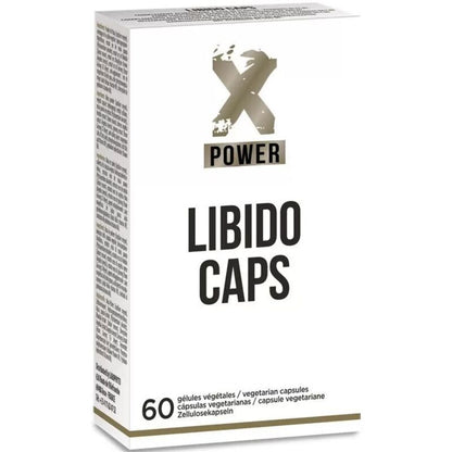 XPOWER - LÍBIDO CAPS COMPLEMENTO AUMENTO LÍBIDO Y PLACER 60 UNIDADES