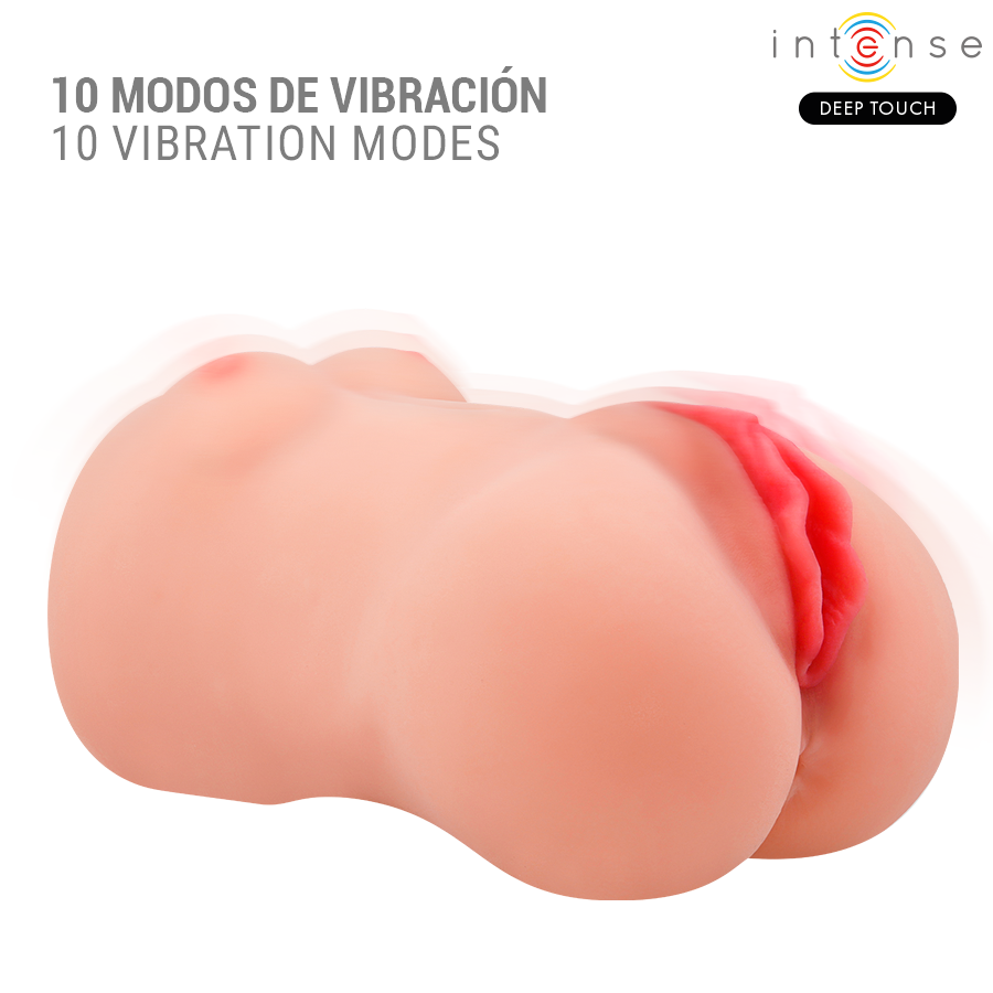 INTENSE DEEP TOUCH - CATHERINE MASTURBADOR CON VOZ VIBRADOR & SUCCIÓN