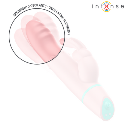 INTENSE - ALVIN ESTIMULADOR RABBIT & VIBRADOR ROLLING + OSCILANTE