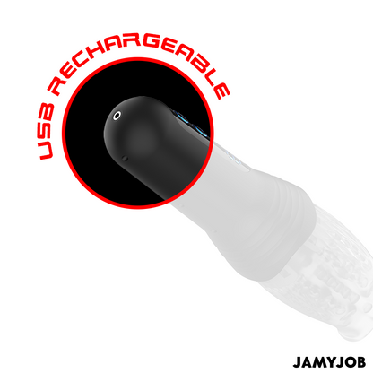 JAMYJOB - BLOW-R MASTURBADOR CON THRUSTING Y ROTACIÓN
