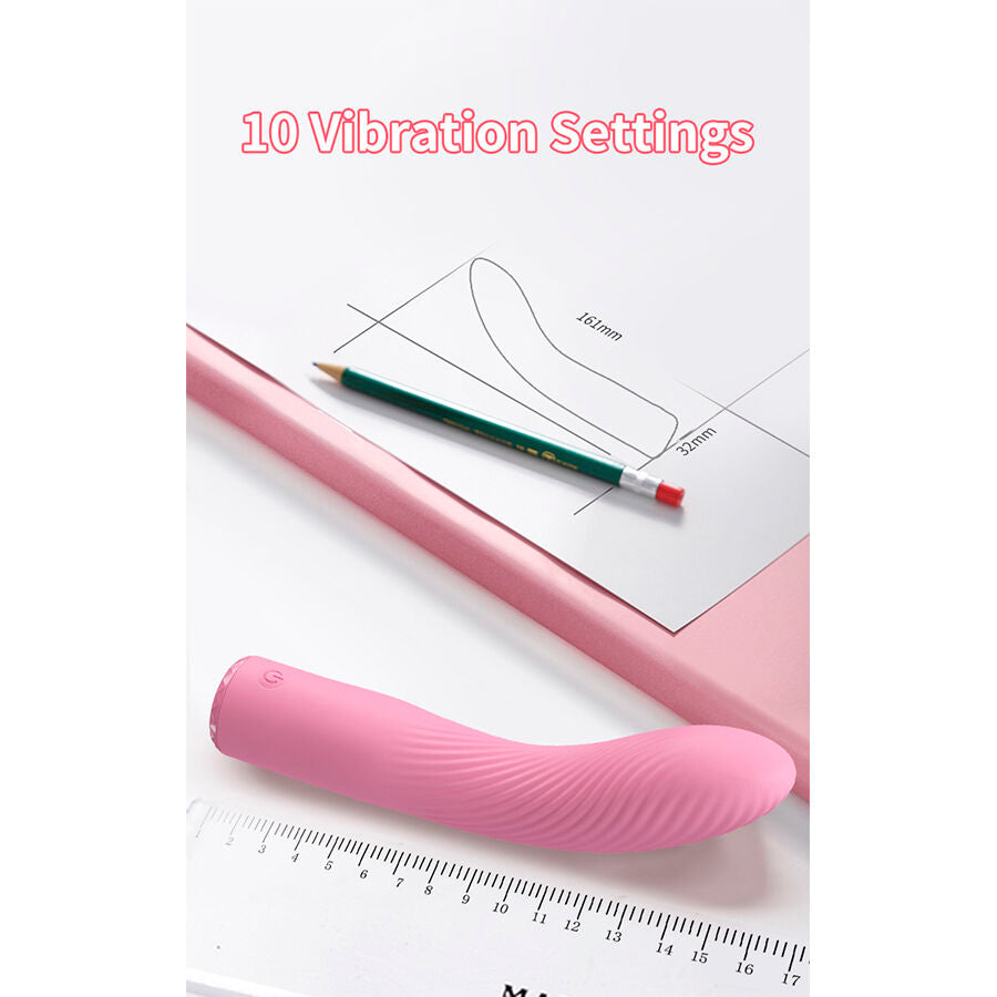 PRETTY LOVE - KISELL VIBRADOR PUNTO G ROSA