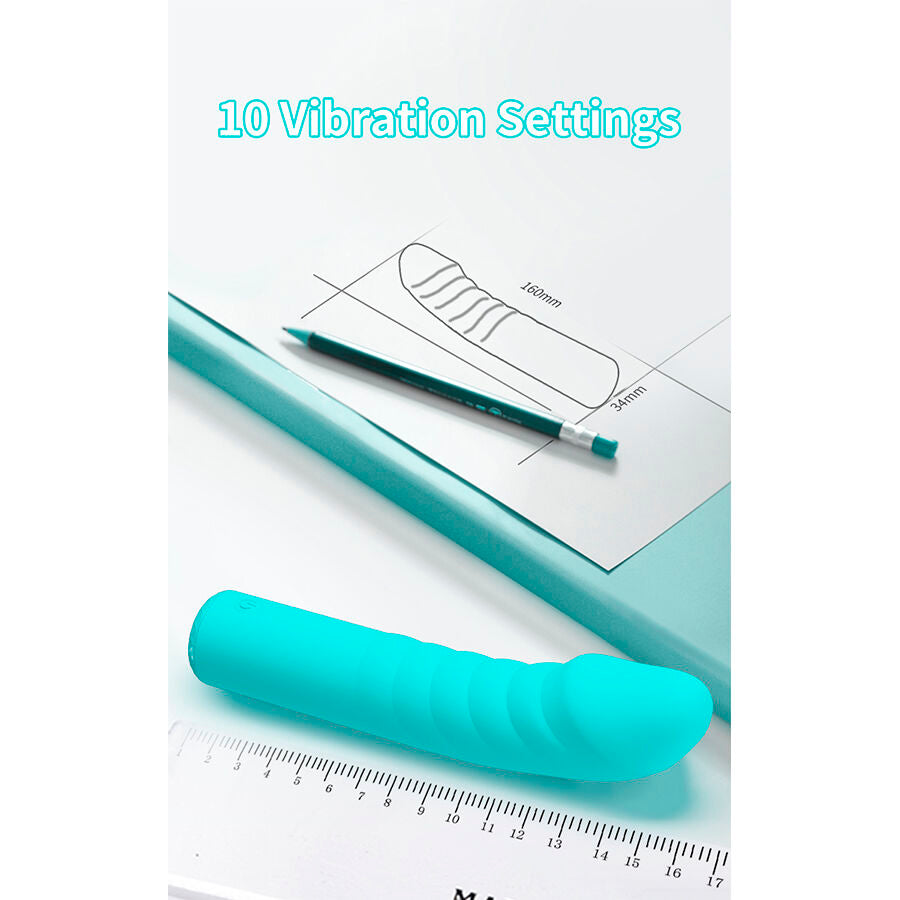 PRETTY LOVE - RYLAN VIBRADOR PUNTO G AZUL