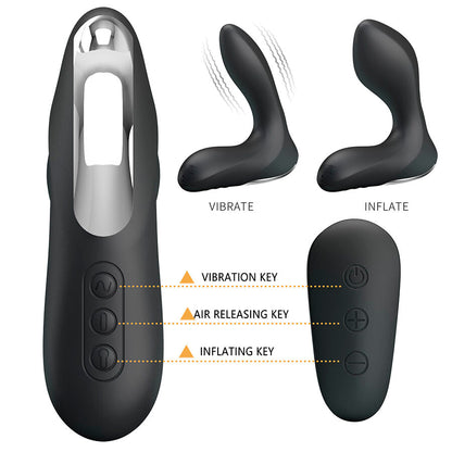 MR PLAY - MASAJEADOR DE PRÓSTATA CON VIBRACIÓN CONTROL REMOTO