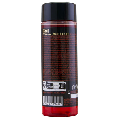 HOT - ACEITE DE MASAJE EFECTO CALOR 100 ML