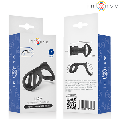 INTENSE - LIAM ANILLO AJUSTABLE MODELO 7